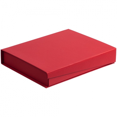 Коробка Duo под ежедневник и ручку, красная купить с нанесением логотипа оптом на заказ в интернет-магазине Санкт-Петербург