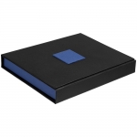 Коробка Plus, черная с синим