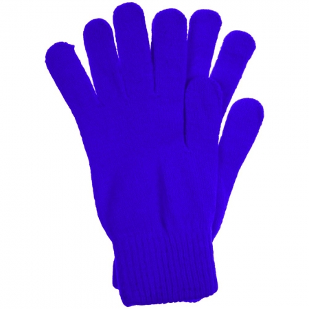 Перчатки Urban Flow, ярко-синие купить с нанесением логотипа оптом на заказ в интернет-магазине Санкт-Петербург