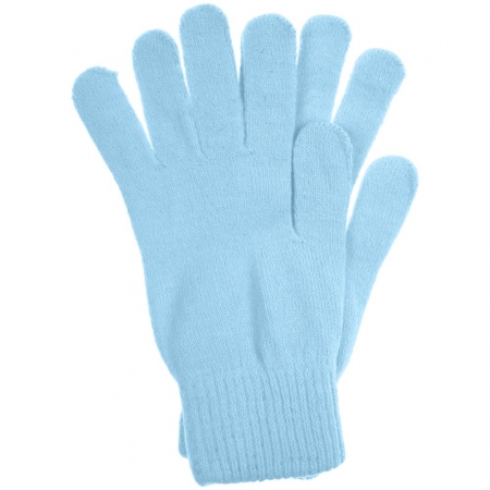 Перчатки Urban Flow, голубой меланж купить с нанесением логотипа оптом на заказ в интернет-магазине Санкт-Петербург