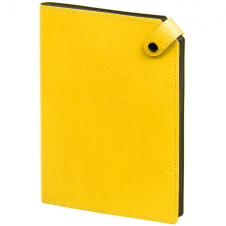 Ежедневник Angle, недатированный, желтый купить с нанесением логотипа оптом на заказ в интернет-магазине Санкт-Петербург