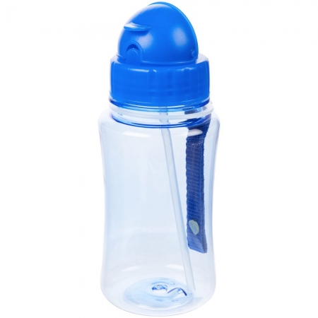 Детская бутылка для воды Nimble, синяя купить с нанесением логотипа оптом на заказ в интернет-магазине Санкт-Петербург