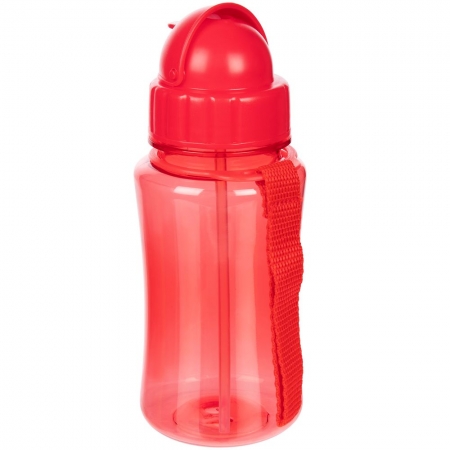 Детская бутылка для воды Nimble, красная купить с нанесением логотипа оптом на заказ в интернет-магазине Санкт-Петербург