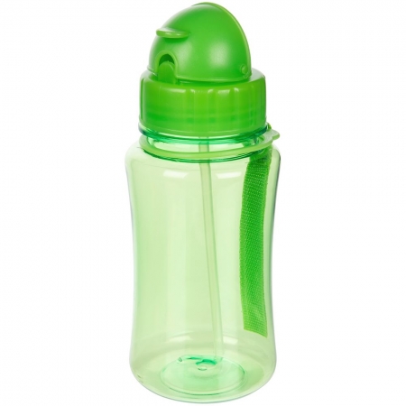Детская бутылка для воды Nimble, зеленая купить с нанесением логотипа оптом на заказ в интернет-магазине Санкт-Петербург