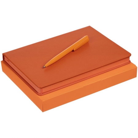 Набор Grid, оранжевый купить с нанесением логотипа оптом на заказ в интернет-магазине Санкт-Петербург