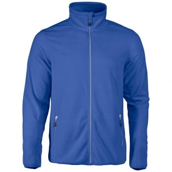Куртка флисовая мужская TWOHAND синяя купить с нанесением логотипа оптом на заказ в интернет-магазине Санкт-Петербург