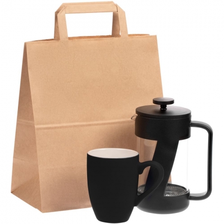 Набор для чая Best Morning, черный купить с нанесением логотипа оптом на заказ в интернет-магазине Санкт-Петербург