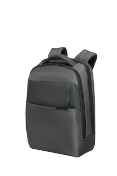 Рюкзак для ноутбука Qibyte Laptop Backpack, темно-серый с черными вставками купить с нанесением логотипа оптом на заказ в интернет-магазине Санкт-Петербург