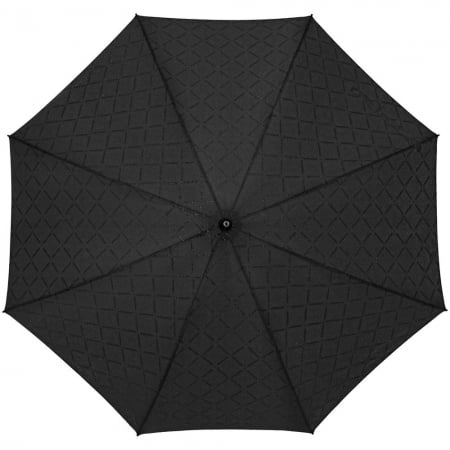 Зонт-трость Magic с проявляющимся рисунком в клетку, черный купить с нанесением логотипа оптом на заказ в интернет-магазине Санкт-Петербург