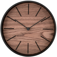 Часы настенные Rio, палисандр купить с нанесением логотипа оптом на заказ в интернет-магазине Санкт-Петербург