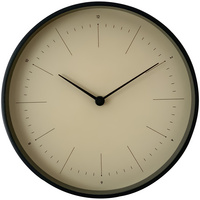 Часы настенные Jet, оливковые купить с нанесением логотипа оптом на заказ в интернет-магазине Санкт-Петербург