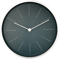 Часы настенные Spark, темно-синие купить с нанесением логотипа оптом на заказ в интернет-магазине Санкт-Петербург