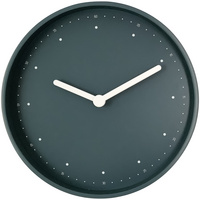 Часы настенные Waldo, темно-синие купить с нанесением логотипа оптом на заказ в интернет-магазине Санкт-Петербург