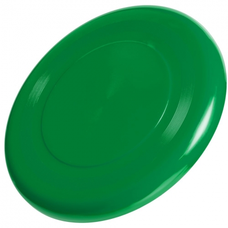Летающая тарелка-фрисби Cancun, зеленая купить с нанесением логотипа оптом на заказ в интернет-магазине Санкт-Петербург
