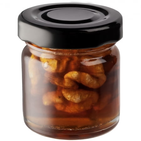 Мед Bee To Bear Mini, с грецкими орехами купить с нанесением логотипа оптом на заказ в интернет-магазине Санкт-Петербург