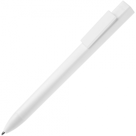 Ручка шариковая Swiper SQ, белая купить с нанесением логотипа оптом на заказ в интернет-магазине Санкт-Петербург