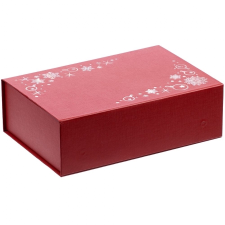 Коробка Frosto, S, красная купить с нанесением логотипа оптом на заказ в интернет-магазине Санкт-Петербург