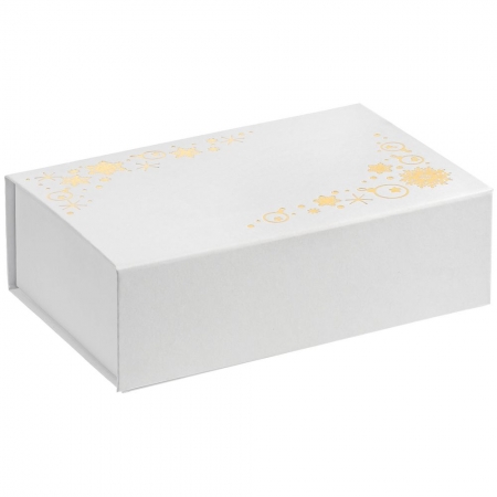 Коробка Frosto, S, белая купить с нанесением логотипа оптом на заказ в интернет-магазине Санкт-Петербург