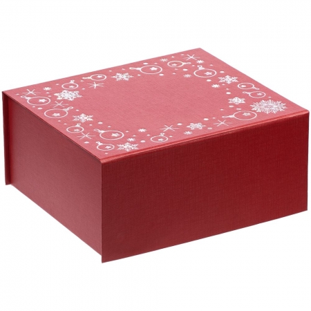 Коробка Frosto, M, красная купить с нанесением логотипа оптом на заказ в интернет-магазине Санкт-Петербург