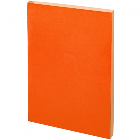 Ежедневник Flat Mini, недатированный, оранжевый купить с нанесением логотипа оптом на заказ в интернет-магазине Санкт-Петербург