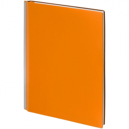 Ежедневник Kroom, недатированный, оранжевый купить с нанесением логотипа оптом на заказ в интернет-магазине Санкт-Петербург