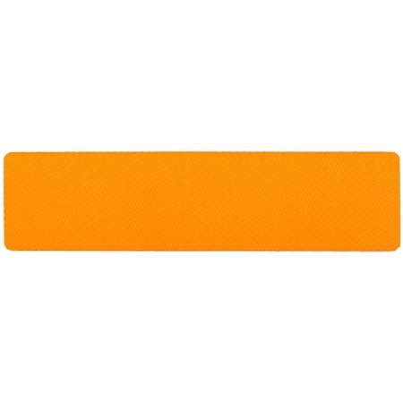 Наклейка тканевая Lunga, S, оранжевый неон купить с нанесением логотипа оптом на заказ в интернет-магазине Санкт-Петербург