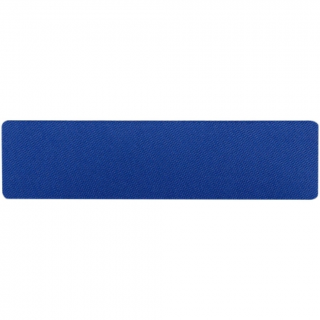 Наклейка тканевая Lunga, S, синяя купить с нанесением логотипа оптом на заказ в интернет-магазине Санкт-Петербург