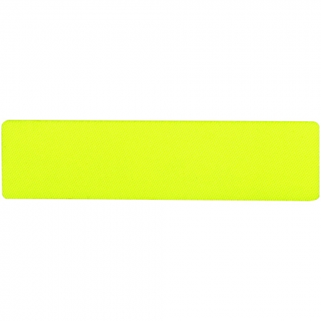 Наклейка тканевая Lunga, S, желтый неон купить с нанесением логотипа оптом на заказ в интернет-магазине Санкт-Петербург