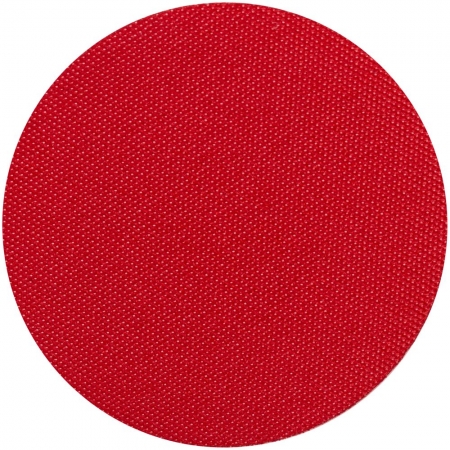 Наклейка тканевая Lunga Round, M, красная купить с нанесением логотипа оптом на заказ в интернет-магазине Санкт-Петербург