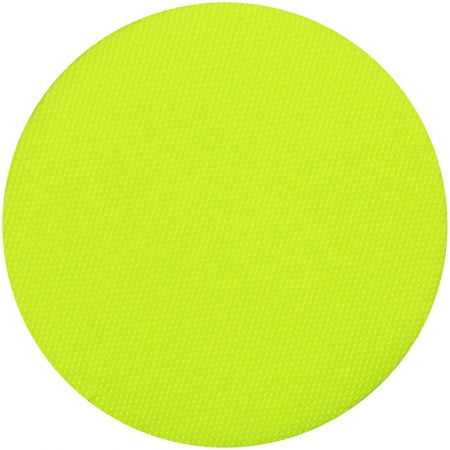 Наклейка тканевая Lunga Round, M, желтый неон купить с нанесением логотипа оптом на заказ в интернет-магазине Санкт-Петербург