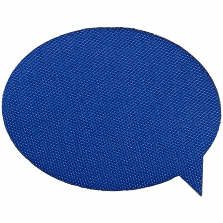 Наклейка тканевая Lunga Bubble, M, синяя купить с нанесением логотипа оптом на заказ в интернет-магазине Санкт-Петербург