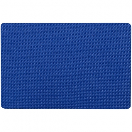Наклейка тканевая Lunga, L, синяя купить с нанесением логотипа оптом на заказ в интернет-магазине Санкт-Петербург