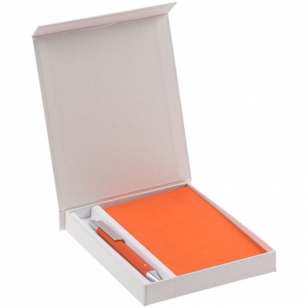Набор Flat Mini, оранжевый купить с нанесением логотипа оптом на заказ в интернет-магазине Санкт-Петербург