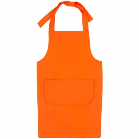 Фартук Neat, оранжевый купить с нанесением логотипа оптом на заказ в интернет-магазине Санкт-Петербург