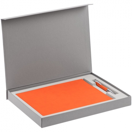 Набор Flat Maxi, оранжевый купить с нанесением логотипа оптом на заказ в интернет-магазине Санкт-Петербург