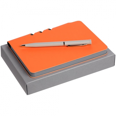 Набор Flexpen Mini, оранжевый купить с нанесением логотипа оптом на заказ в интернет-магазине Санкт-Петербург