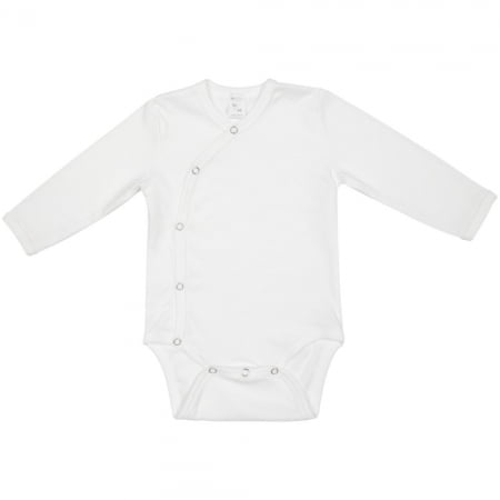 Боди детское Baby Prime, молочно-белое купить с нанесением логотипа оптом на заказ в интернет-магазине Санкт-Петербург