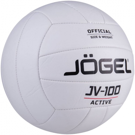 Мяч волейбольный Active, белый купить с нанесением логотипа оптом на заказ в интернет-магазине Санкт-Петербург