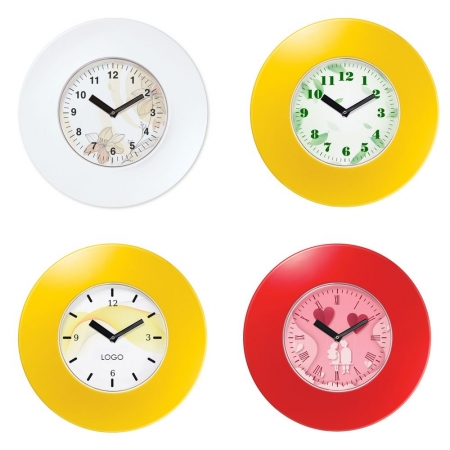 Часы настенные Ronda на заказ купить с нанесением логотипа оптом на заказ в интернет-магазине Санкт-Петербург