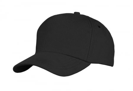 Бейсболка Unit Standard, черная купить с нанесением логотипа оптом на заказ в интернет-магазине Санкт-Петербург