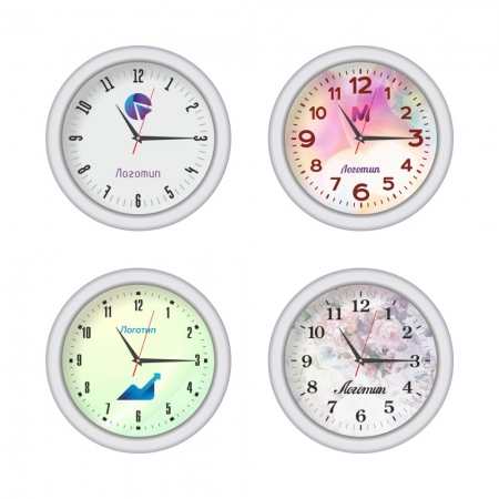Часы настенные Veldi XL на заказ купить с нанесением логотипа оптом на заказ в интернет-магазине Санкт-Петербург