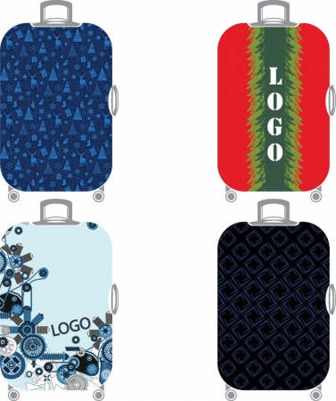 Чехол на чемодан Kansi на заказ, неопрен купить с нанесением логотипа оптом на заказ в интернет-магазине Санкт-Петербург