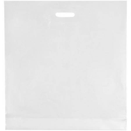 Пакет полиэтиленовый Draft, большой, белый купить с нанесением логотипа оптом на заказ в интернет-магазине Санкт-Петербург