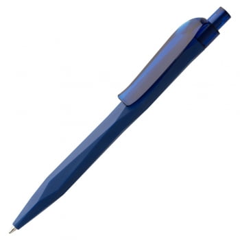 Ручка шариковая Prodir QS20 PMT-T, синяя купить с нанесением логотипа оптом на заказ в интернет-магазине Санкт-Петербург