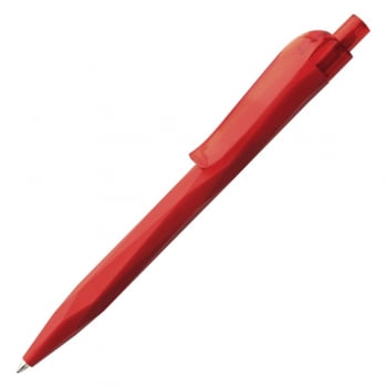 Ручка шариковая Prodir QS20 PMT-T, красная купить с нанесением логотипа оптом на заказ в интернет-магазине Санкт-Петербург