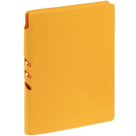 Ежедневник Flexpen Shall, недатированный, желтый купить с нанесением логотипа оптом на заказ в интернет-магазине Санкт-Петербург