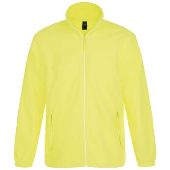 Куртка мужская North, желтый неон купить с нанесением логотипа оптом на заказ в интернет-магазине Санкт-Петербург