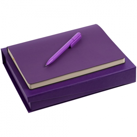 Набор Flex Shall Simple, фиолетовый купить с нанесением логотипа оптом на заказ в интернет-магазине Санкт-Петербург