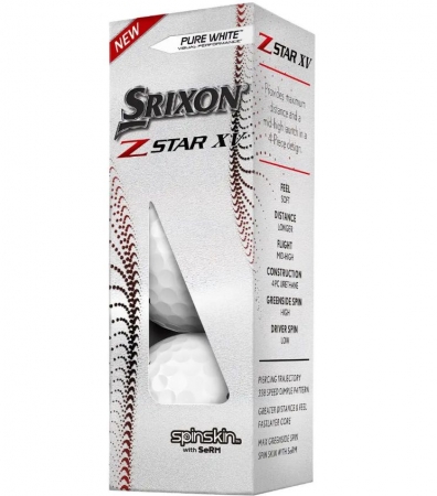 Набор мячей для гольфа Srixon Z-Star XV купить с нанесением логотипа оптом на заказ в интернет-магазине Санкт-Петербург