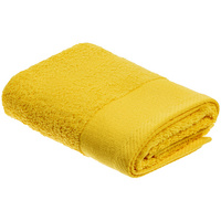 Полотенце Odelle ver.2, малое, желтое купить с нанесением логотипа оптом на заказ в интернет-магазине Санкт-Петербург